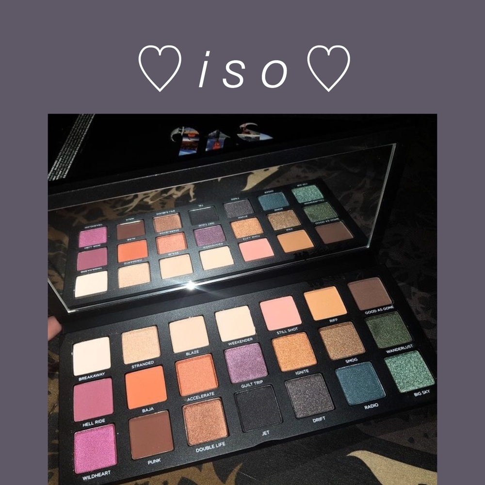 !! ISO BORN TO RUN PALETTE !!